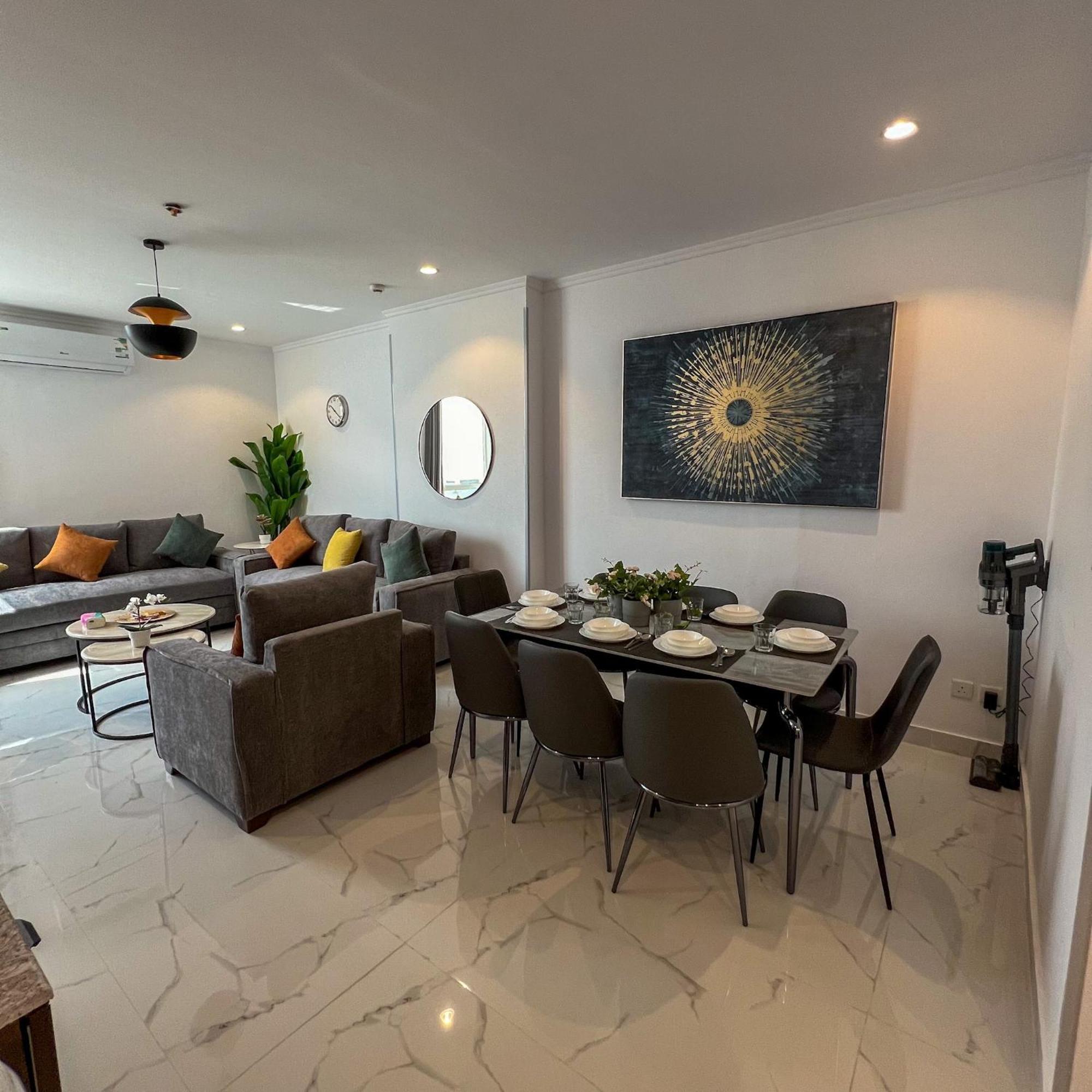 The Red Sea Apartment شقة البحر الأحمر Jidda Eksteriør bilde