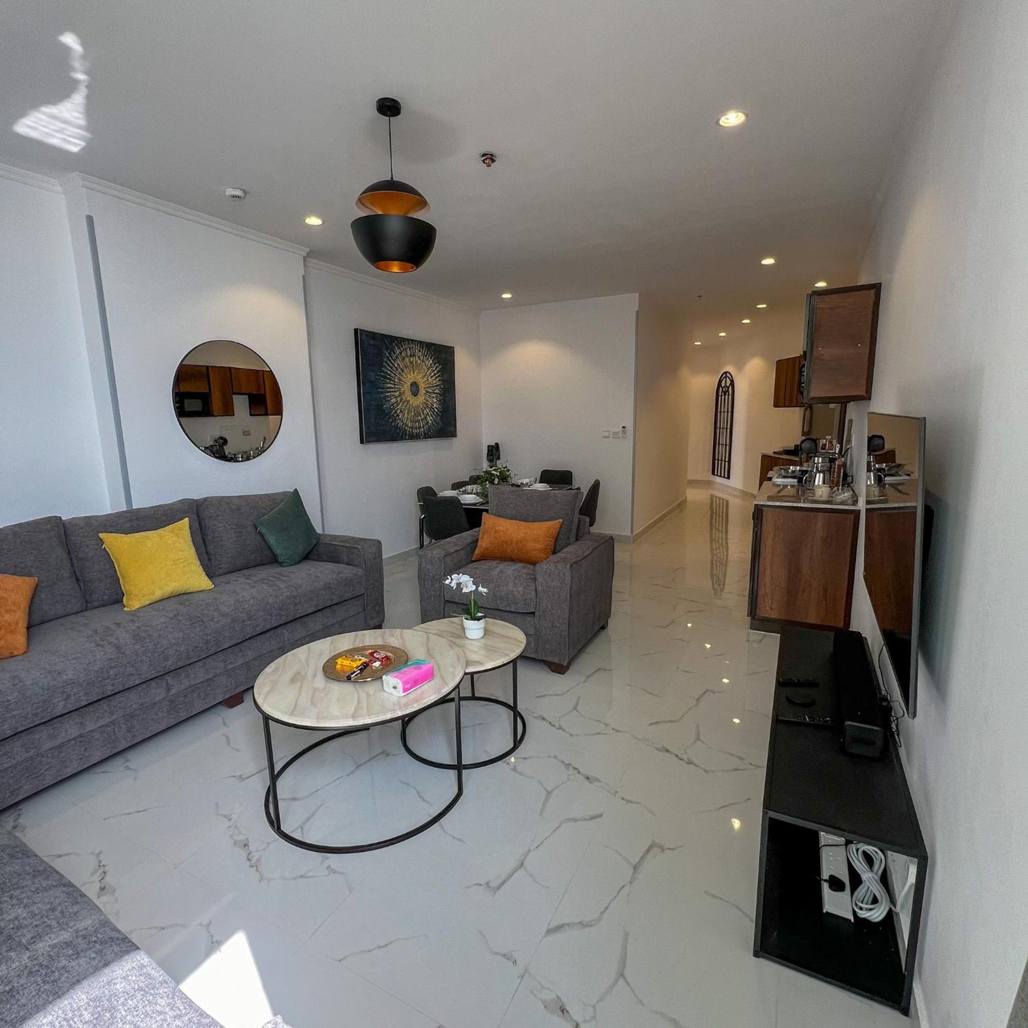 The Red Sea Apartment شقة البحر الأحمر Jidda Eksteriør bilde